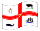 Animated flag Melbourne