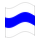 Waving flag of Zug