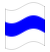 Waving flag of Zug