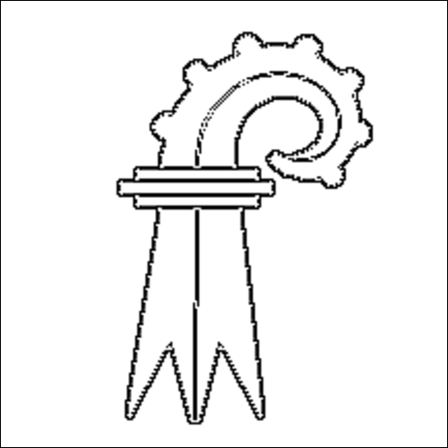 Outline of the flag of Basel-Land to color