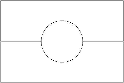 Outline of the flag of Aborigines to color