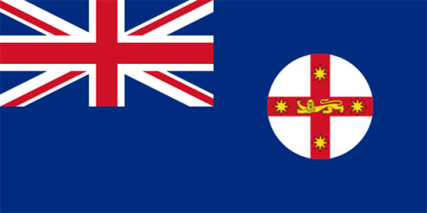 Flag New South Wales (New South Wales), Banner New South Wales (New South Wales)