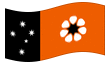 Animated flag Northern Territory (Northern Territory)