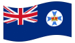 Animated flag Queensland