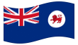 Animated flag Tasmania