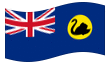 Animated flag Western Australia
