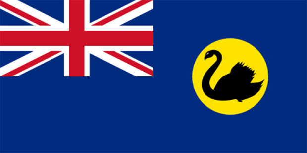 Flag Western Australia, Banner Western Australia