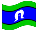 Animated flag Torres Strait Islands