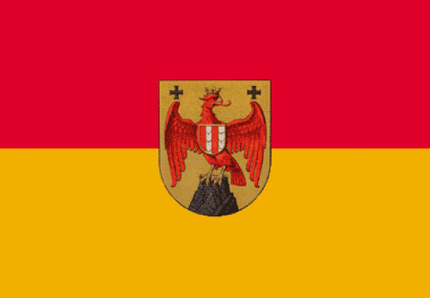 Flag Burgenland (service flag), Banner Burgenland (service flag)
