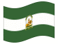 Animated flag Andalusia