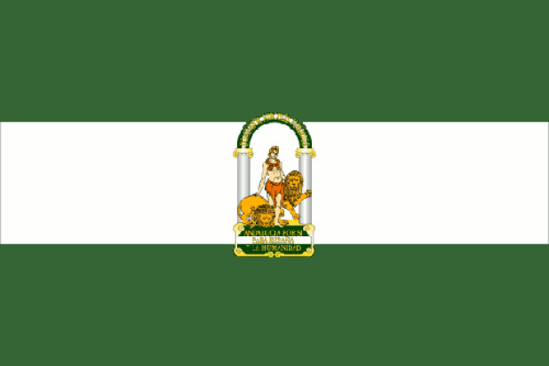 Flag Andalusia, Banner Andalusia