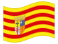 Animated flag Aragon