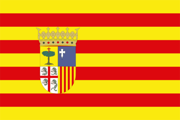 Flag Aragon, Banner Aragon