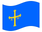 Animated flag Asturias