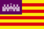Flag graphic Balearic Islands