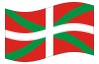 Animated flag Basque Country