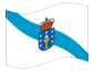 Animated flag Galicia