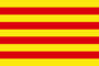 Flag graphic Catalonia