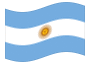 Animated flag Argentina