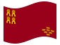 Animated flag Murcia