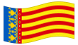 Animated flag Valencia