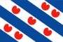 Flag graphic Friesland (Fryslân)