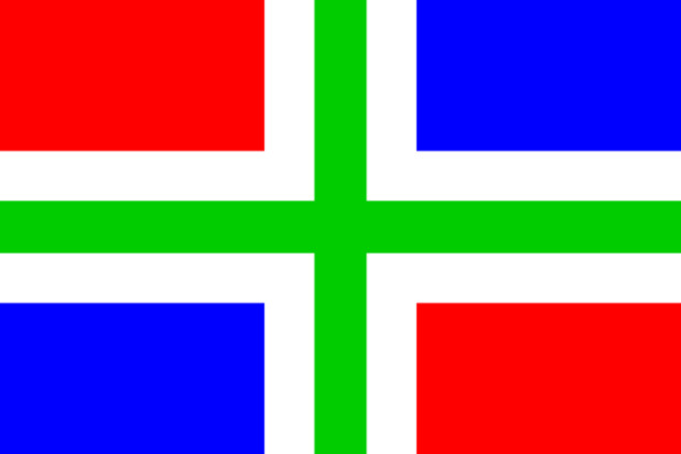 Flag Groningen, Banner Groningen