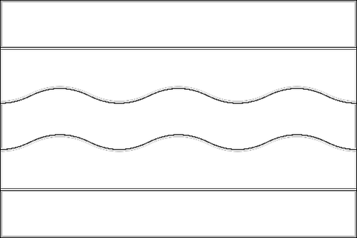 Outline of the flag of Overijssel to color