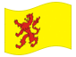 Animated flag South Holland (Zuid-Holland)