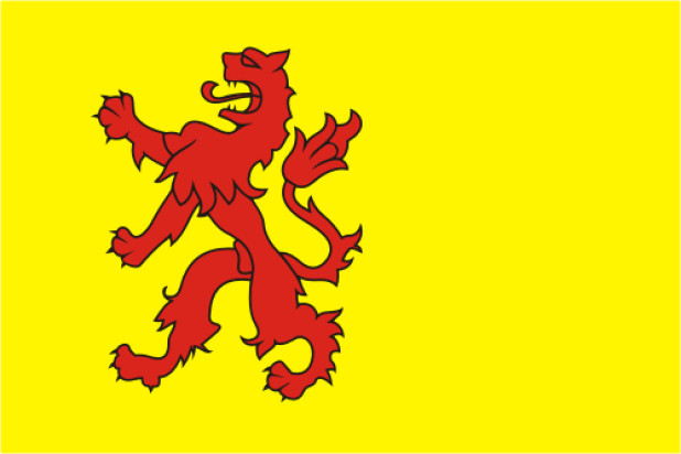 Flag South Holland (Zuid-Holland)