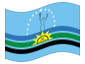 Animated flag Monagas