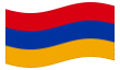 Animated flag Armenia