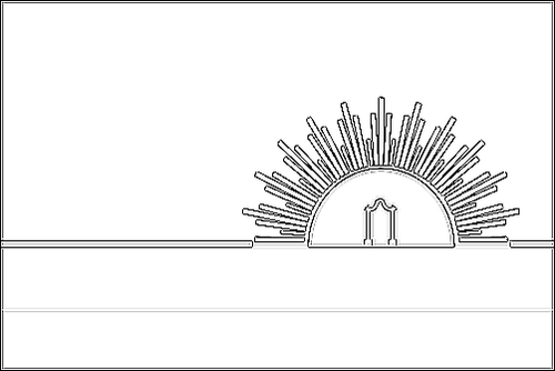 Outline of the flag of Carabobo to color