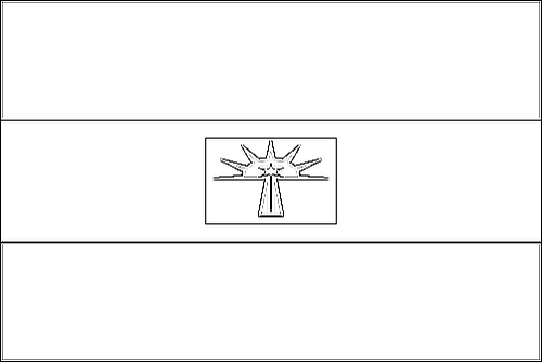 Outline of the flag of Barinas to color