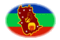 Oval vignette flag of Amazonas