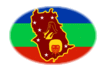 Oval vignette flag of Amazonas