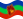 Static waving flag of Amazonas
