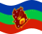 Static waving flag of Amazonas