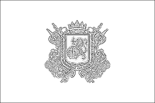 Outline of the flag of Caracas to color