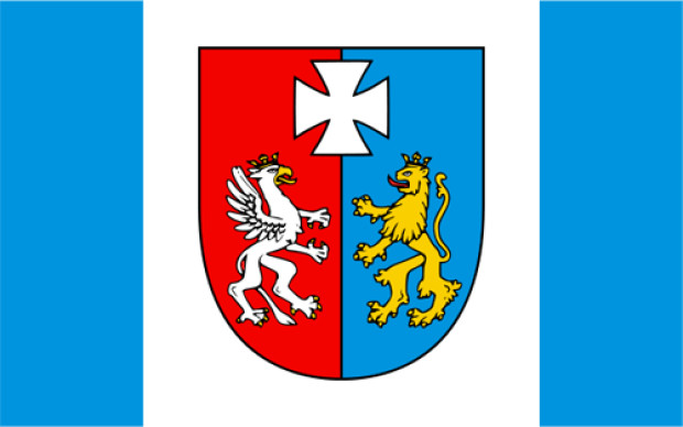 Flag Carpathian Foothills (Podkarpackie), Banner Carpathian Foothills (Podkarpackie)