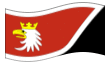 Animated flag Warminsko-Mazurskie (Warmia-Mazuria)