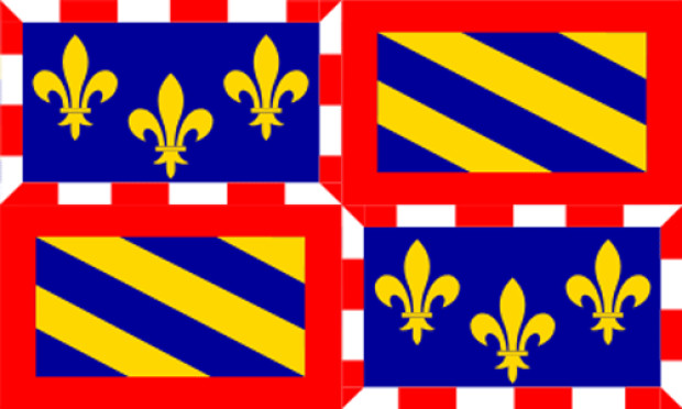 Flag Burgundy (Bourgogne), Banner Burgundy (Bourgogne)