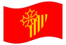 Animated flag Languedoc-Roussillon