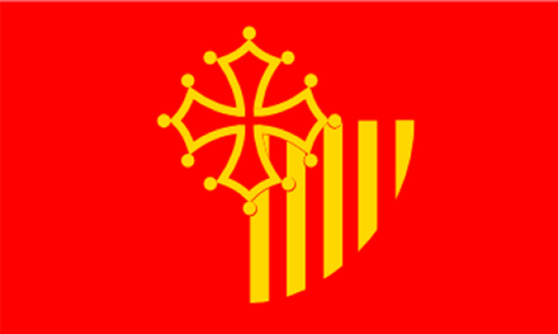 Flag Languedoc-Roussillon, Banner Languedoc-Roussillon