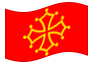 Animated flag Midi-Pyrénées