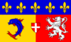 Flag graphic Rhône-Alpes