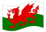 Animated flag Wales