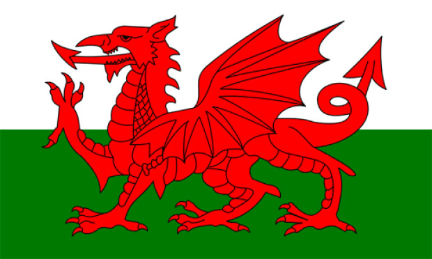Flag Wales, Banner Wales