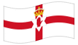 Animated flag Northern Ireland