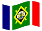 Animated flag Johannesburg